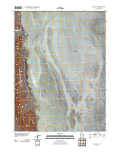 Keller Well 2011 topographic map thumbnail