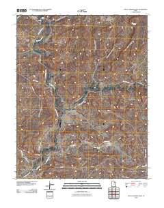 Hatch Trading Post 2010 topographic map thumbnail