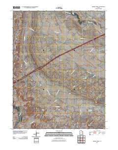 Jessies Twist 2011 topographic map thumbnail