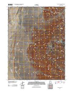 Notch Peak 2011 topographic map thumbnail