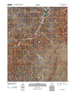 Mount Carmel 2010 topographic map thumbnail