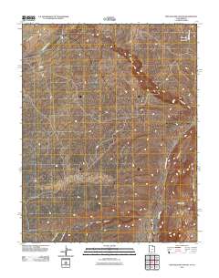 Pine Hollow Canyon 2011 topographic map thumbnail