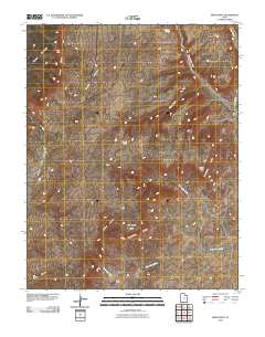 Nephi Point 2010 topographic map thumbnail