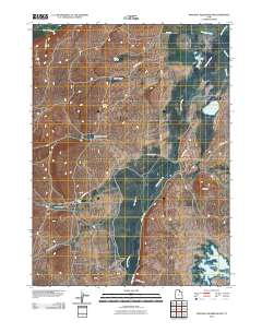 Neponset Reservoir NW 2010 topographic map thumbnail