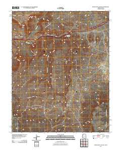 Purgatory Canyon 2011 topographic map thumbnail