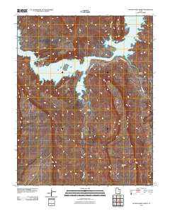 No Mans Mesa North 2011 topographic map thumbnail