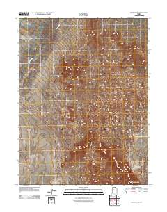Lynndyl NW 2010 topographic map thumbnail