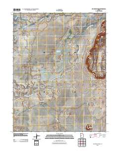Pot Mountain 2010 topographic map thumbnail