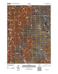 Potters Creek 2011 topographic map thumbnail