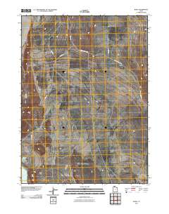 Rozel 2011 topographic map thumbnail