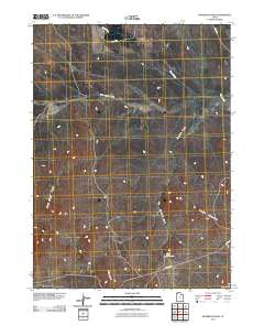 Runswick Wash 2011 topographic map thumbnail