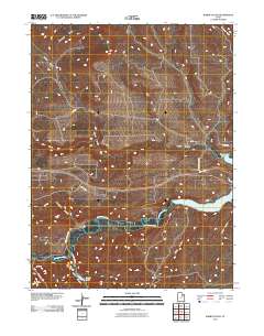 Rabbit Gulch 2011 topographic map thumbnail