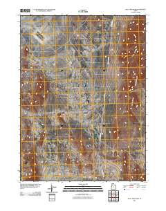 Sally Mountain 2011 topographic map thumbnail