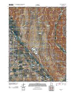 Naples 2011 topographic map thumbnail