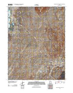 Pahvant Butte South 2011 topographic map thumbnail