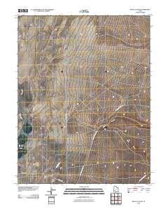 Ranch Canyon 2010 topographic map thumbnail
