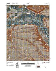 Randlett 2011 topographic map thumbnail