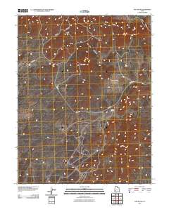 The Tetons 2010 topographic map thumbnail