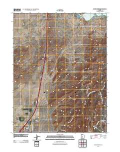 Scipio North 2010 topographic map thumbnail