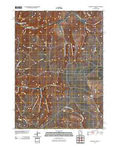 Sheeppen Creek 2010 topographic map thumbnail