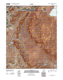 Washington Dome 2011 topographic map thumbnail