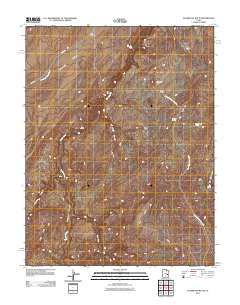 Sugarloaf Butte 2011 topographic map thumbnail