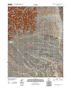 Whirlwind Valley SW 2011 topographic map thumbnail