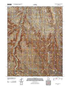 Stevens Mesa 2010 topographic map thumbnail
