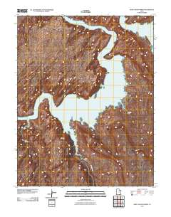 Deep Canyon North 2011 topographic map thumbnail