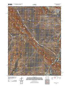 Dinosaur 2011 topographic map thumbnail