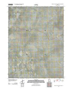North of Gold Hill Wash 2011 topographic map thumbnail