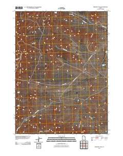 Emigrant Pass 2011 topographic map thumbnail