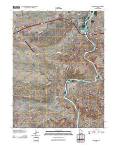 Green River 2010 topographic map thumbnail