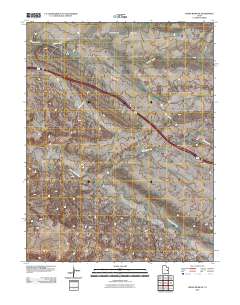 Green River NE 2010 topographic map thumbnail