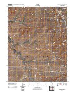 Sandstone Draw 2011 topographic map thumbnail