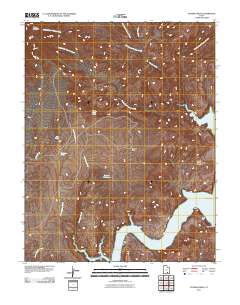 Ticaboo Mesa 2011 topographic map thumbnail