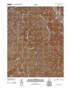 Wagon Box Mesa 2011 topographic map thumbnail