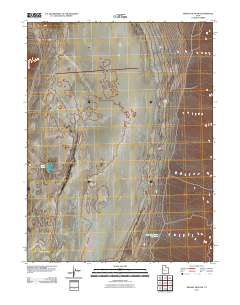 Swasey Peak NW 2011 topographic map thumbnail