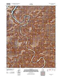 Turks Head 2011 topographic map thumbnail