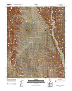 Terry Benches 2011 topographic map thumbnail