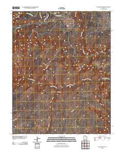 The Barracks 2010 topographic map thumbnail
