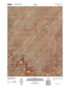 The Flat Tops 2010 topographic map thumbnail