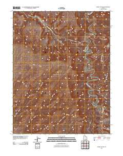 Stair Canyon 2011 topographic map thumbnail