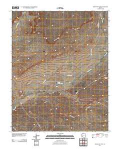 Shinarump Point 2011 topographic map thumbnail