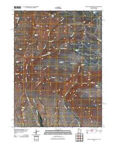 Willow Creek Butte 2011 topographic map thumbnail