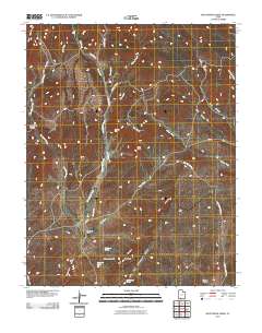 Skutumpah Creek 2010 topographic map thumbnail