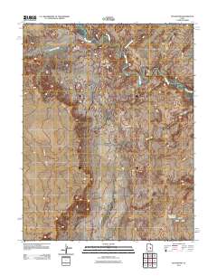 Skyline Rim 2011 topographic map thumbnail