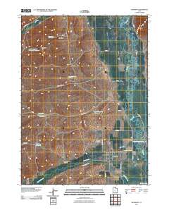 Woodruff 2011 topographic map preview