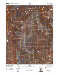 Smith Mesa 2011 topographic map thumbnail