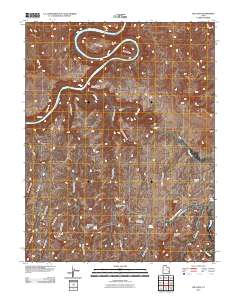 The Loop 2010 topographic map thumbnail